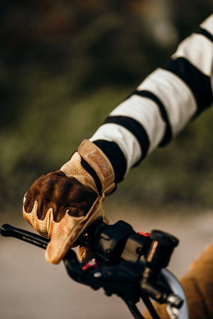 Fuel Motorcycles Gloves Rodeo - Yellow - Salt Flats Clothing