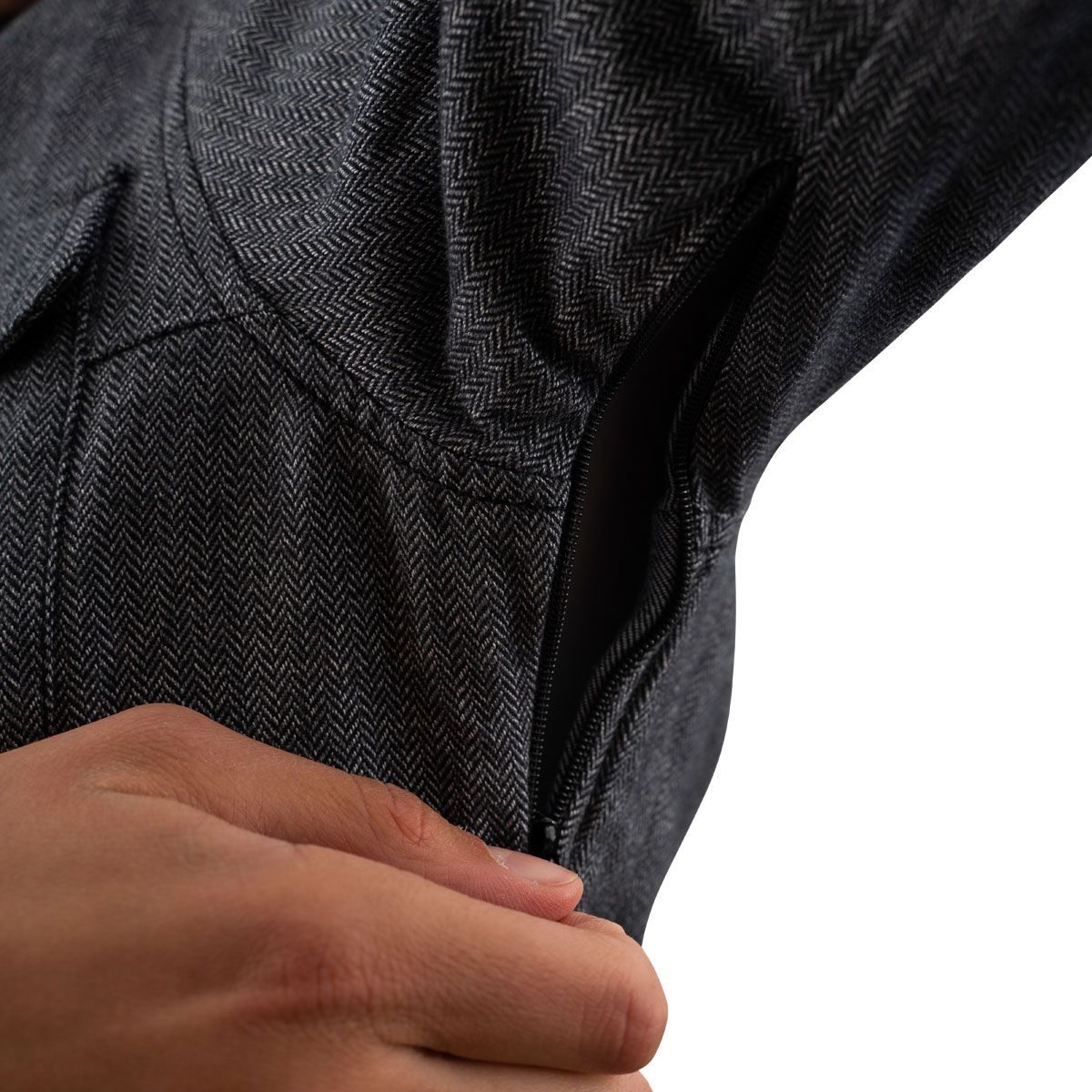 Rokker Boston Rider Ladies Shirt - Grey - Salt Flats Clothing