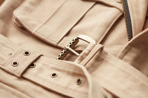 Fuel Motorcycles Safari Jacket - Sand - Salt Flats Clothing