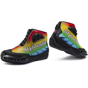 Stylmartin Speed Jr Minimoto Multicolour Children's Motorcycle Boots - Salt Flats Clothing
