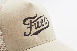 Fuel Motorcycles Cap Logo Suede - Salt Flats Clothing