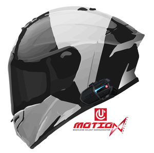 UCLEAR MOTION INFINITY DUAL PACK BLUETOOTH HELMET COMMUNICATION