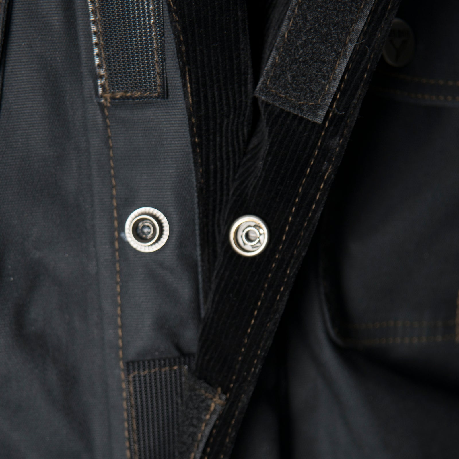 ByCity Mens Belfast Black Waxed Cotton Jacket