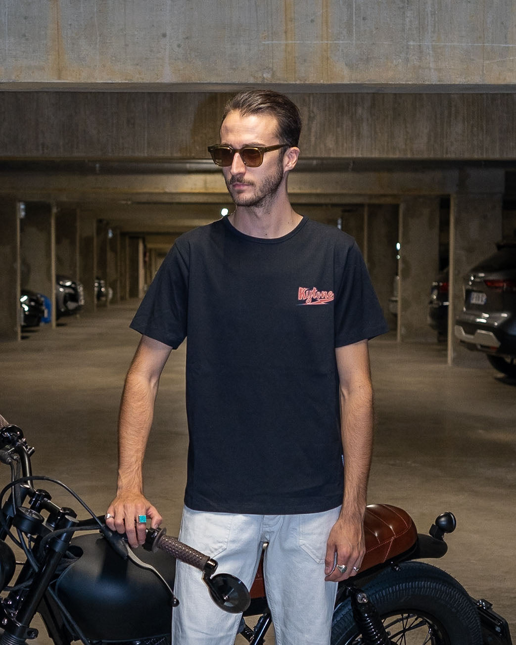 Kytone Bolt Black T'Shirt - Salt Flats Clothing