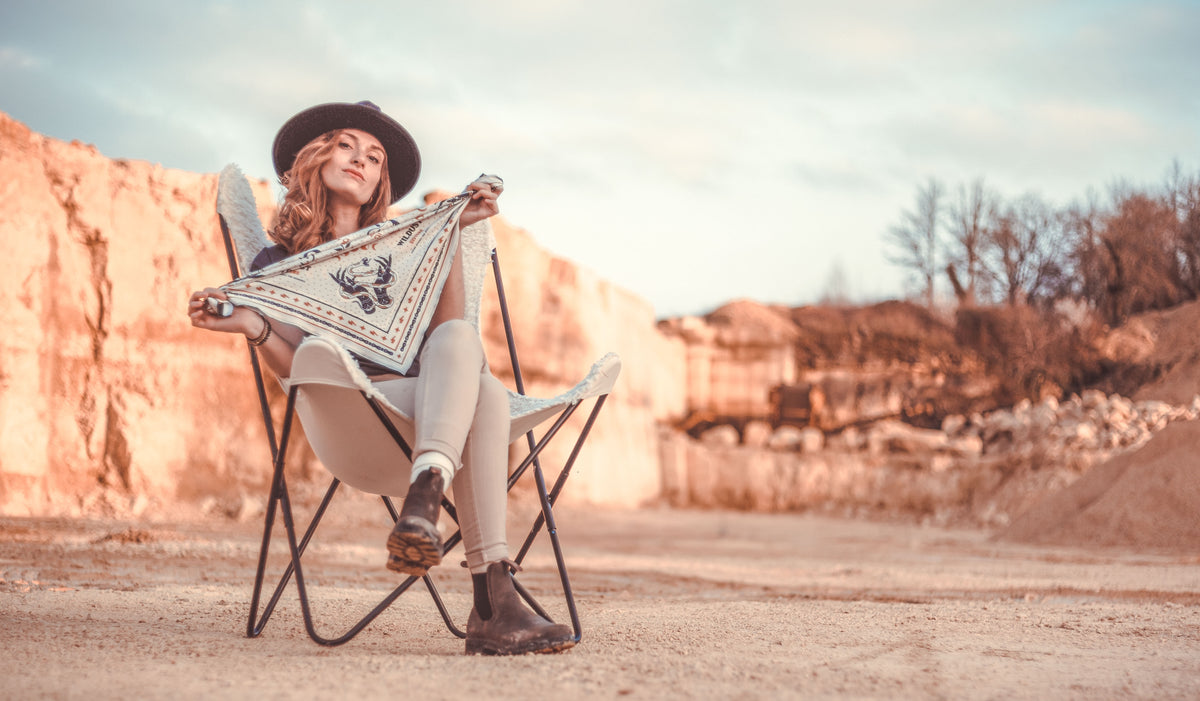 Wildust Sisters Born Wild Bandana Tube Scarf - Salt Flats Clothing