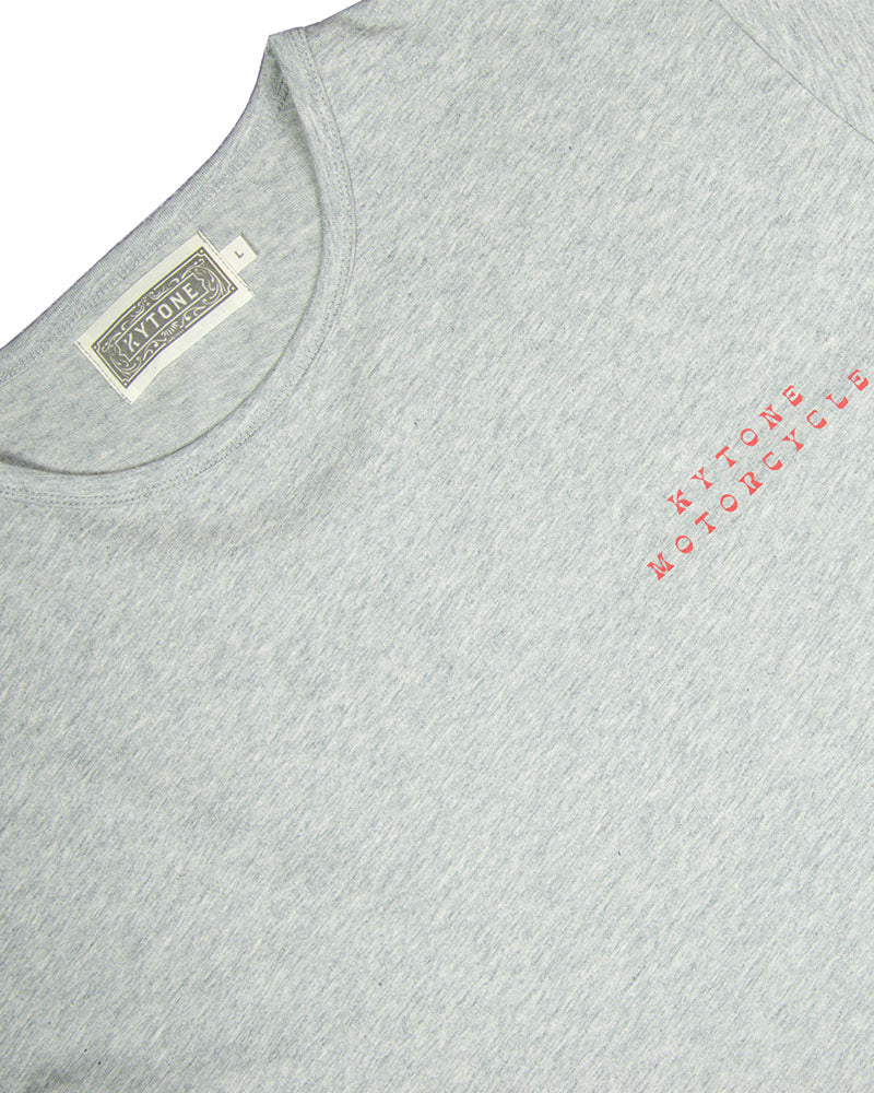 Kytone Bronco Grey T'Shirt - Salt Flats Clothing