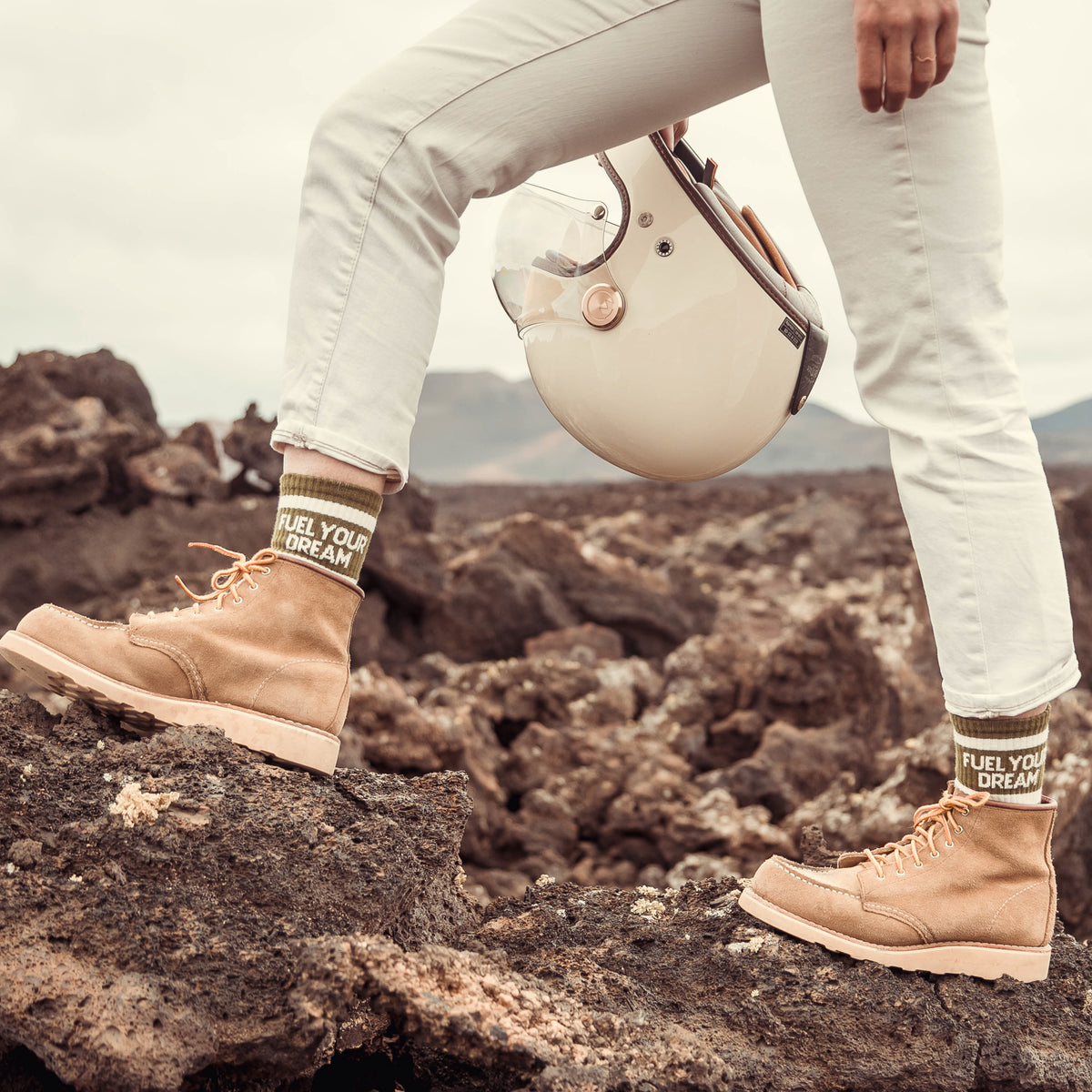 Wildust Sisters Fuel your Dream Ladies Socks - Salt Flats Clothing