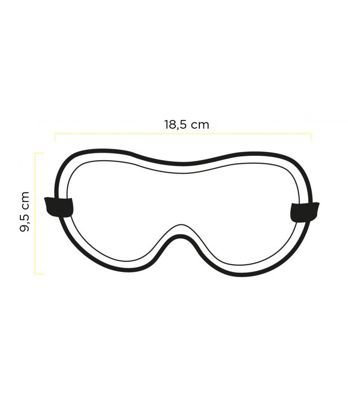 Ethen Cafe Racer Goggles - Black Grey Checker
