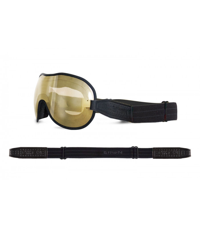 Ethen Cafe Racer Goggles - Black