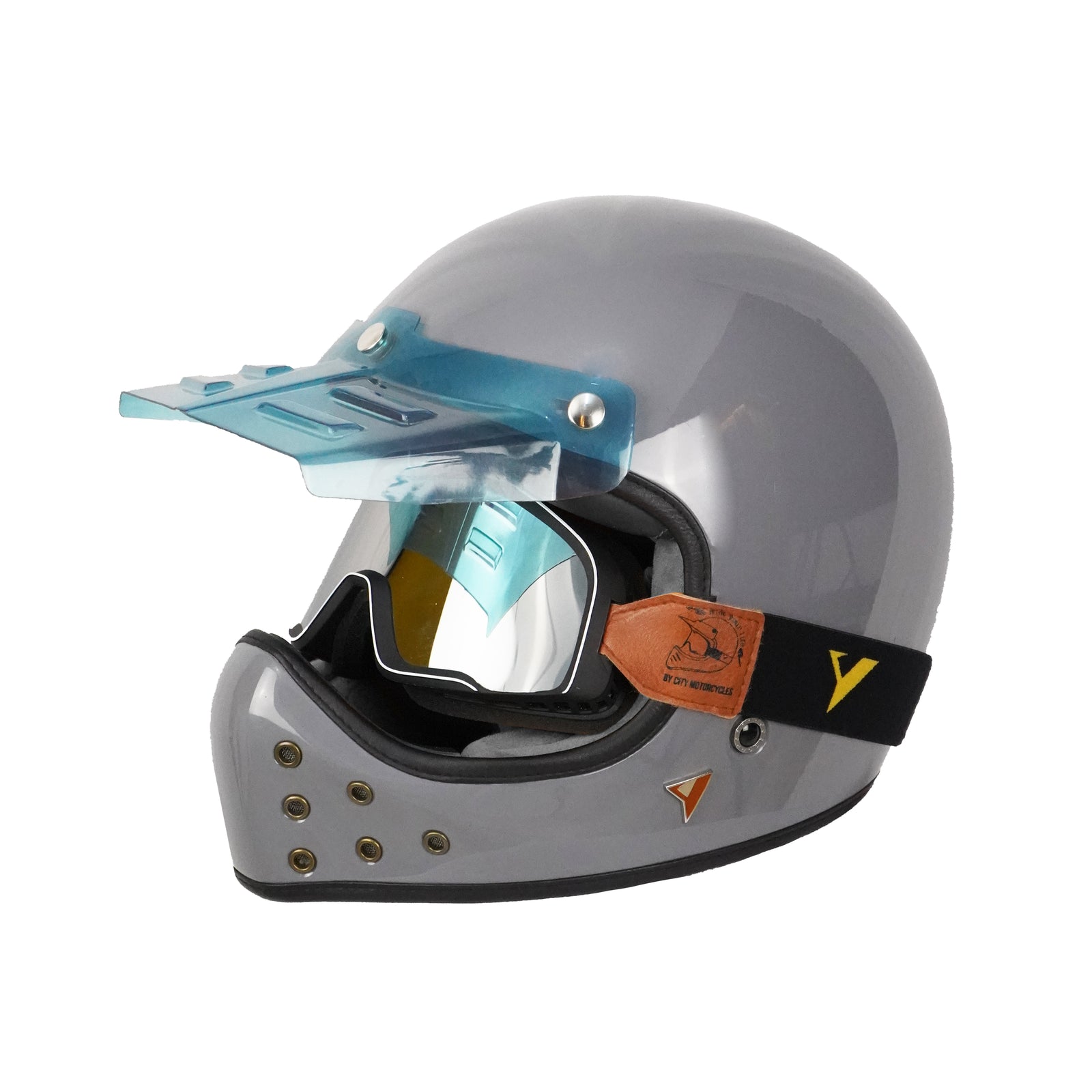 ByCity The Rock Full Face Helmet - Dark Grey