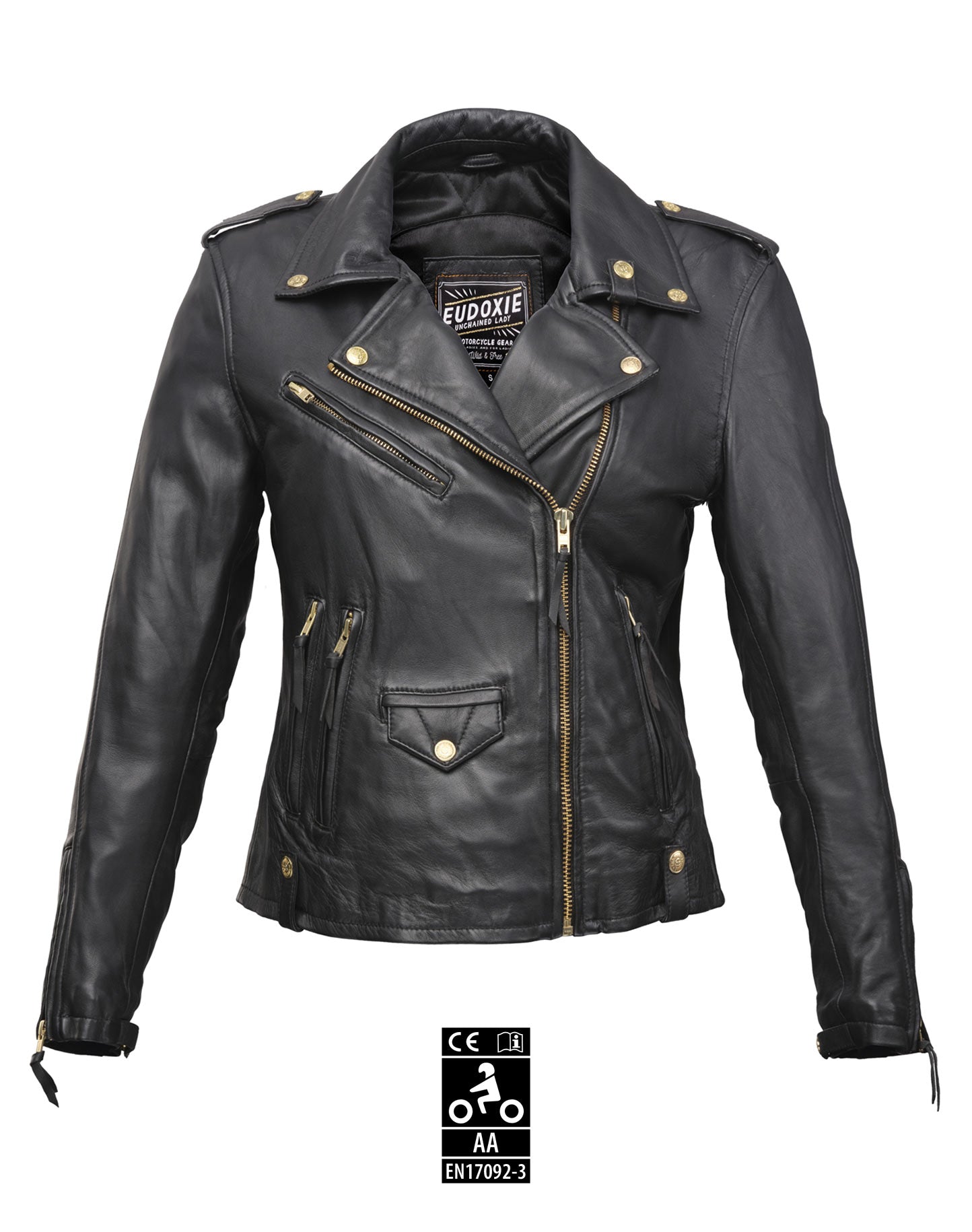 Eudoxie Suzy Ladies Leather Jacket - Salt Flats Clothing