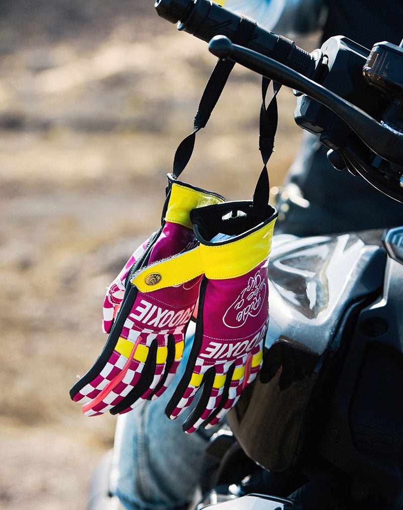 Eudoxie Lizzie Pop Pink Ladies Gloves - Salt Flats Clothing