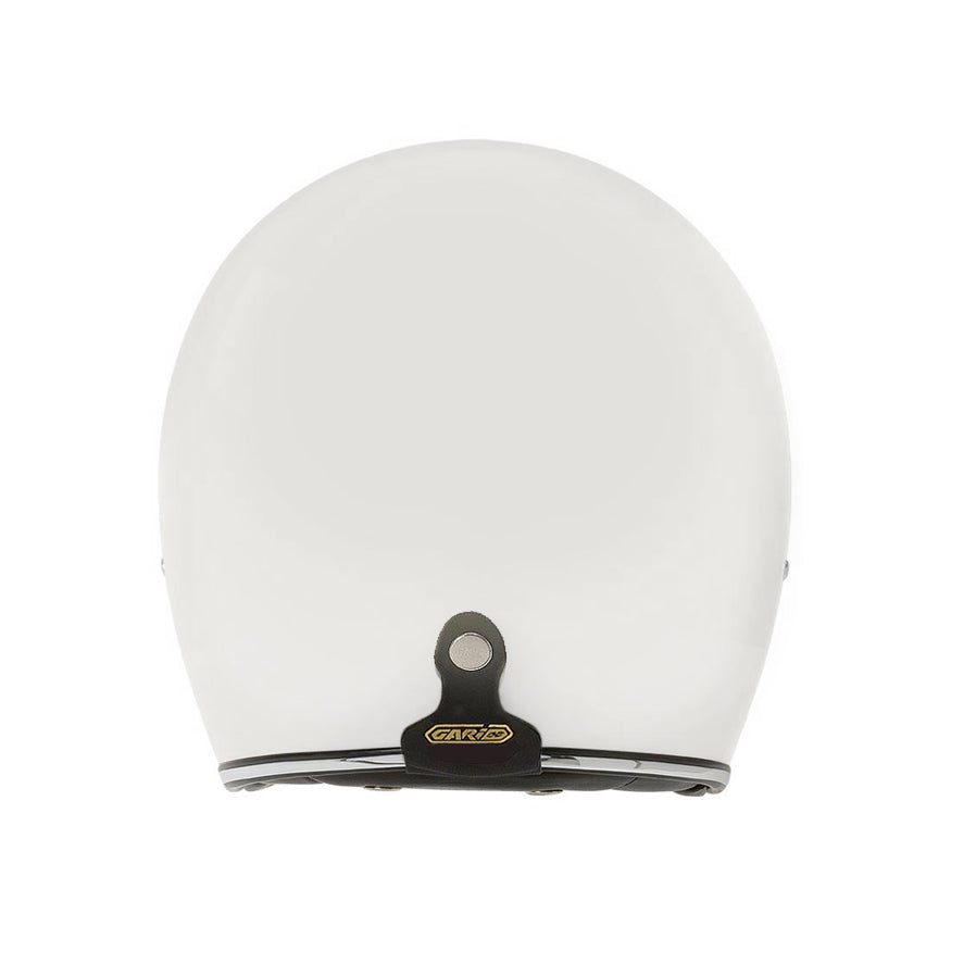 Garibaldi G02X Open Face Vintage Helmet - Pearl White