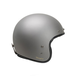 Garibaldi G02X Open Face Vintage Helmet - Matte Titanium
