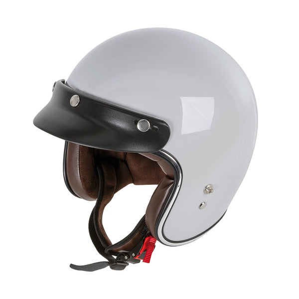 Casco Jet Stormer ACE White Pearly
