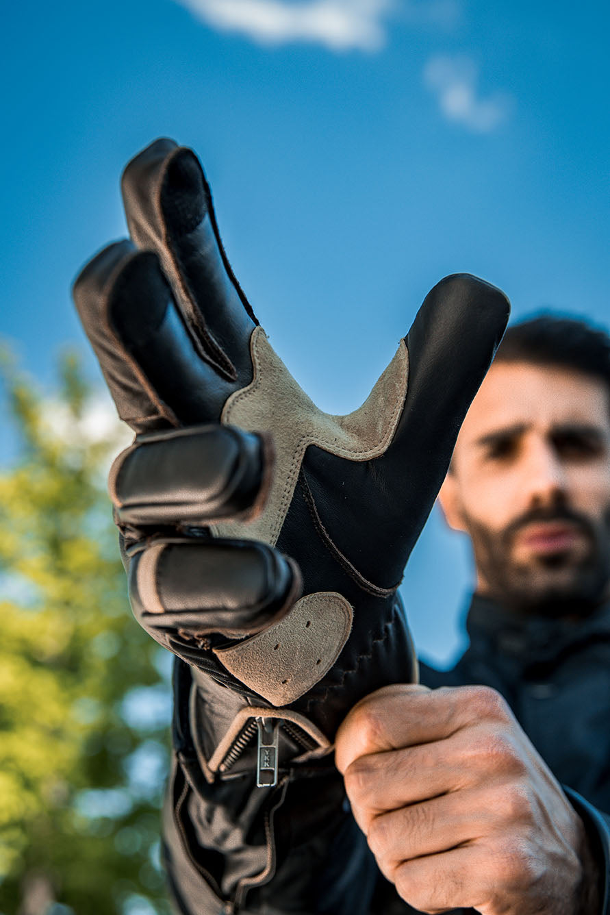 ByCity Mens Detroit Brown Tan Gloves - Salt Flats Clothing