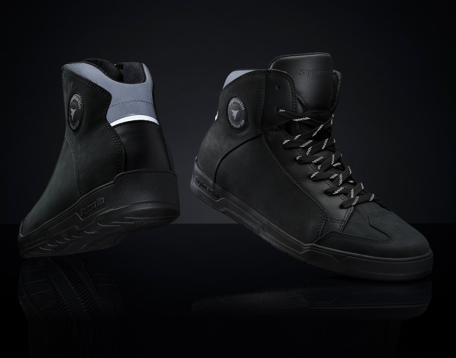 Stylmartin Matt Sneaker in Schwarz