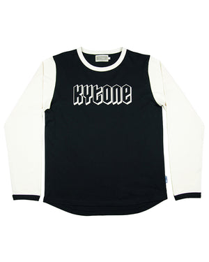 Kytone Metal Black/White LS T'Shirt - Salt Flats Clothing