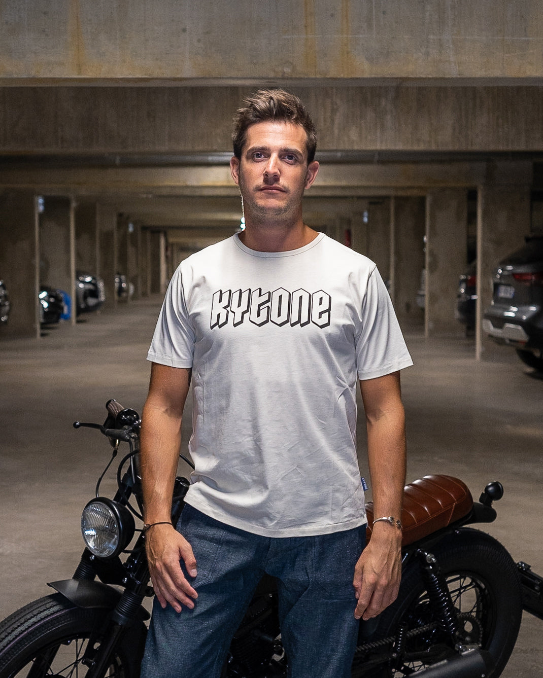 Kytone Metal White T'Shirt - Salt Flats Clothing