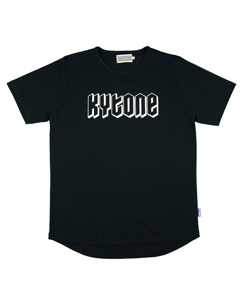 Kytone Metal Black T'Shirt - Salt Flats Clothing