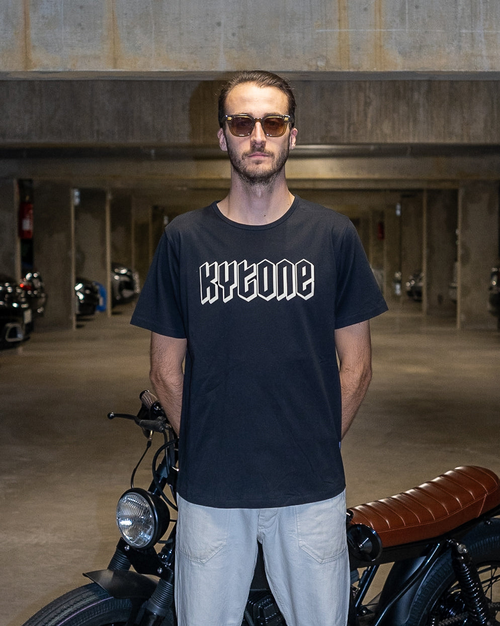 Kytone Metal Black T'Shirt - Salt Flats Clothing