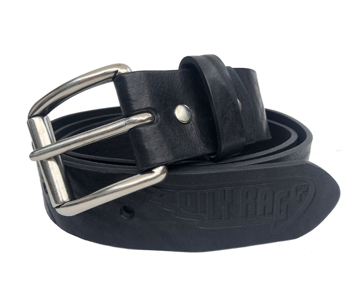Vette rag kleding spirit riem in olie