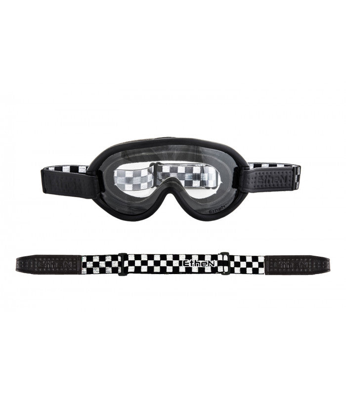 Ethen Scrambler Goggles - Black White Checker