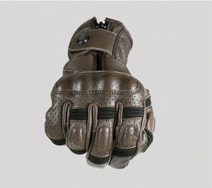 Garibaldi Smoke Winter Vintage Style Men's Gloves - Brown - Salt Flats Clothing