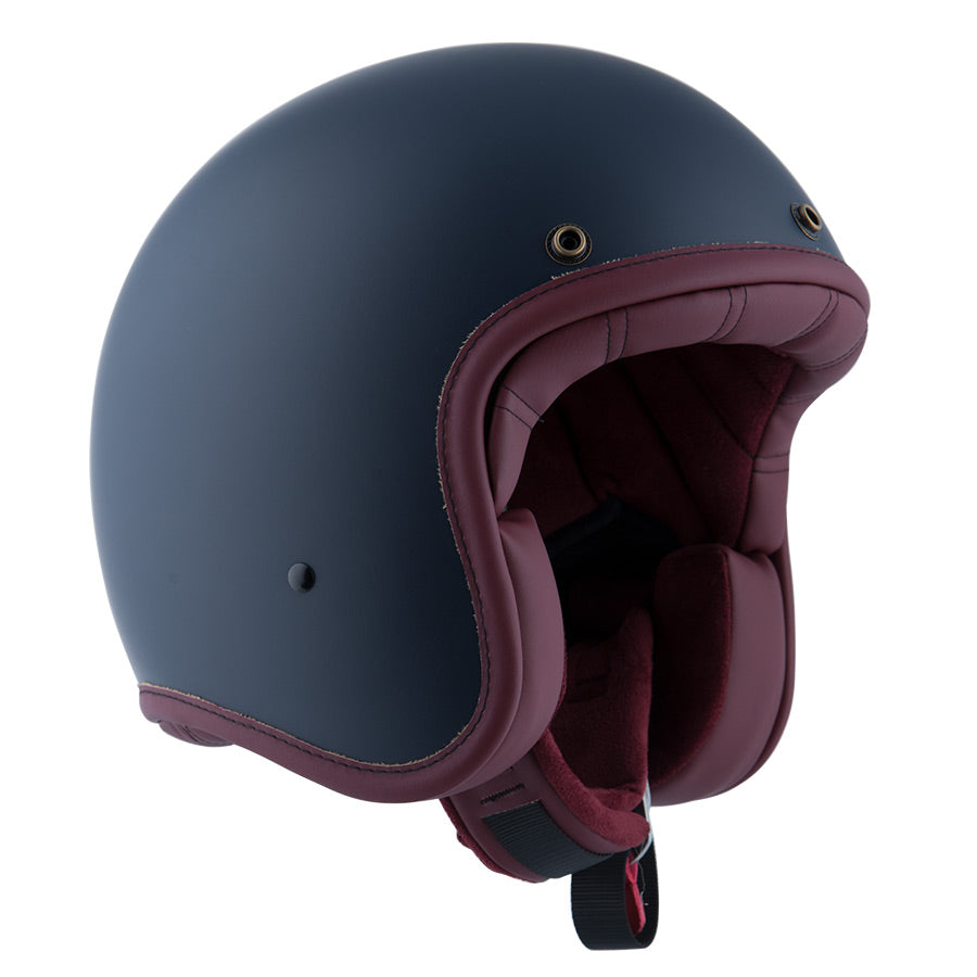 ByCity Two Strokes Open Face Helmet - Matte Blue
