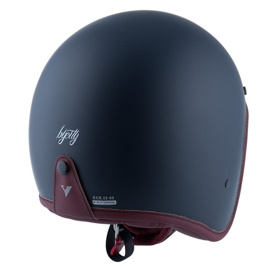 ByCity Two Strokes Open Face Helmet - Matte Blue