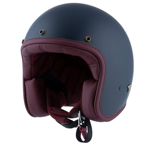 ByCity Two Strokes Open Face Helmet - Matte Blue