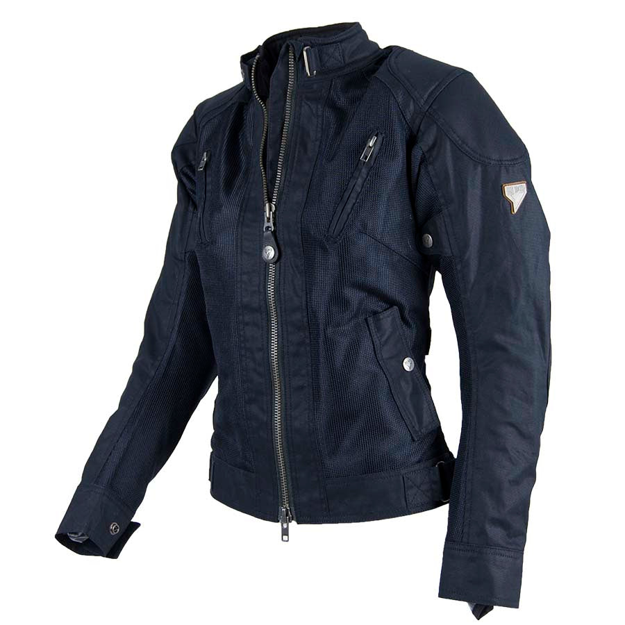 By City - By City Ladies Teneree Venty II Mesh Textile Jacket Blue - Ladies Jackets - Salt Flats Clothing