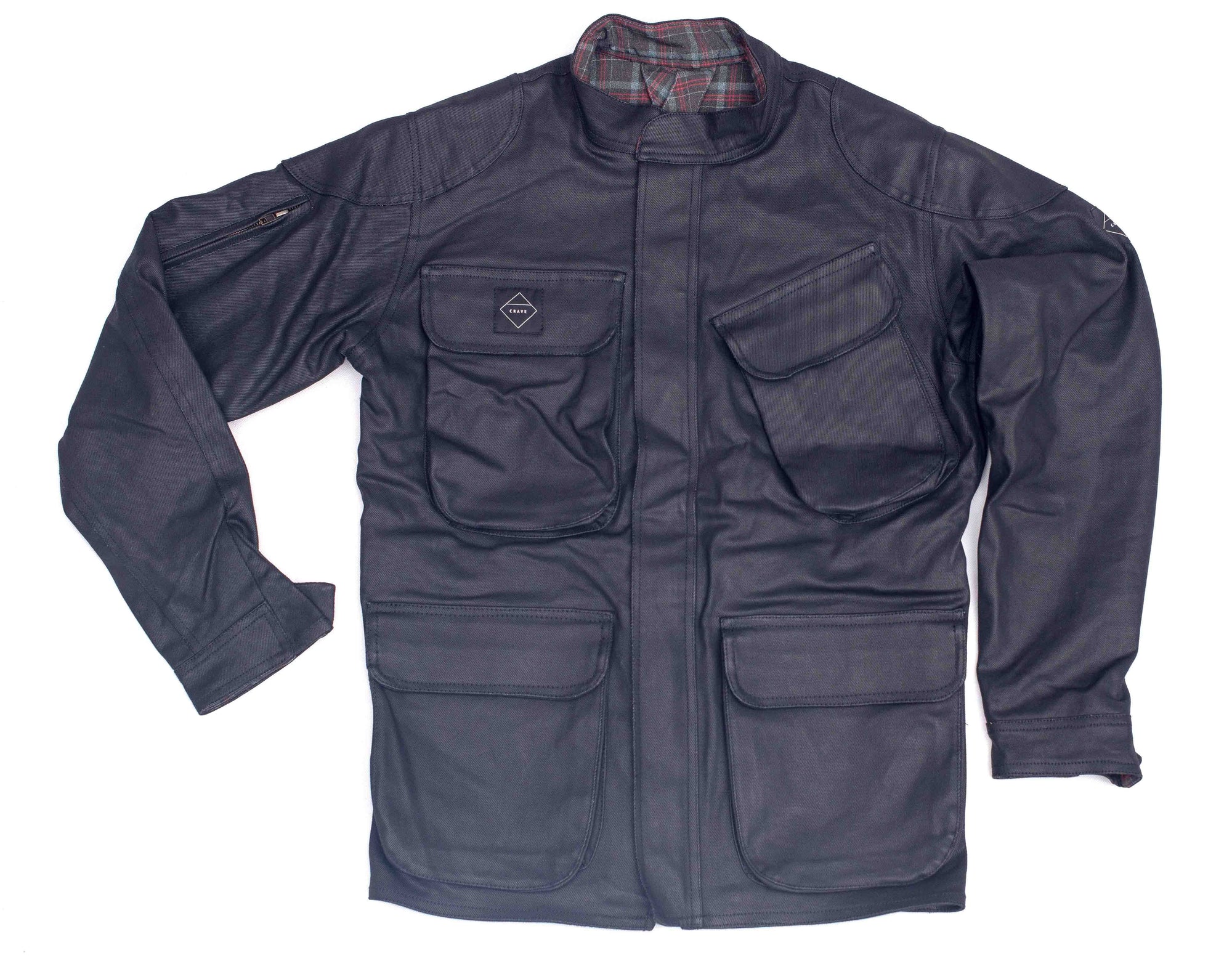 Crave Waxed Trophy Armalith Riding Jacket