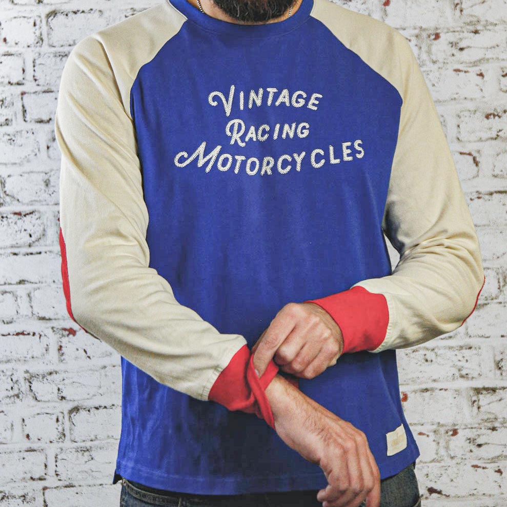Age of Glory Heritage Raglan T'Shirt in Blue