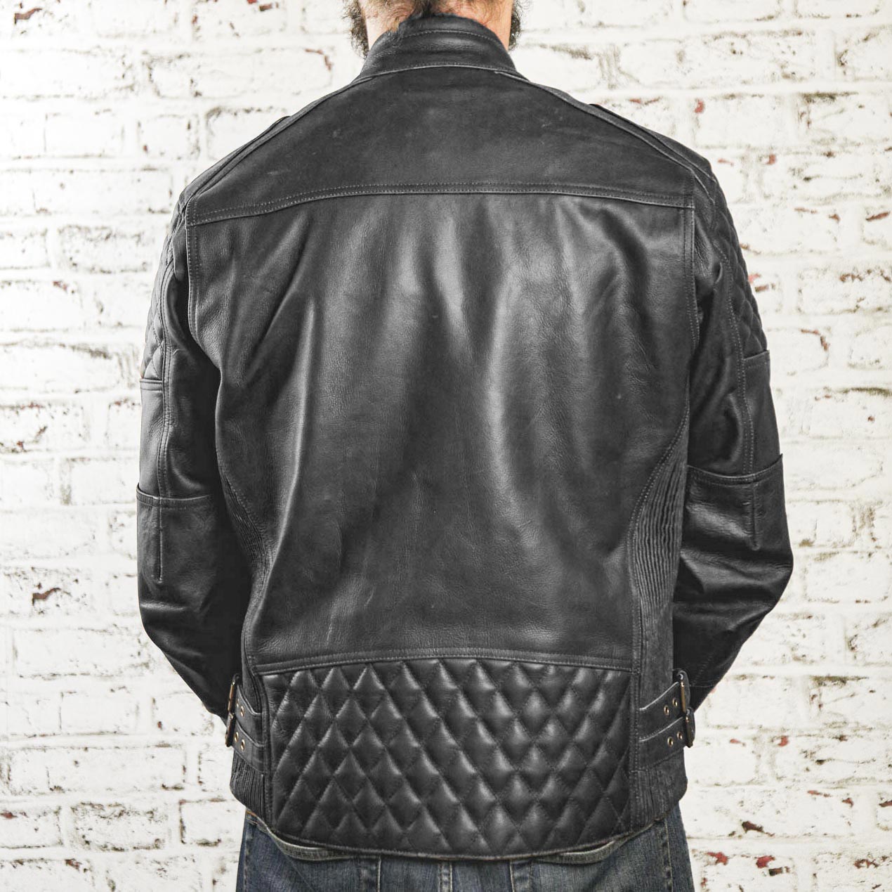 Age of Glory Kingpin Black Leather CE Jacket