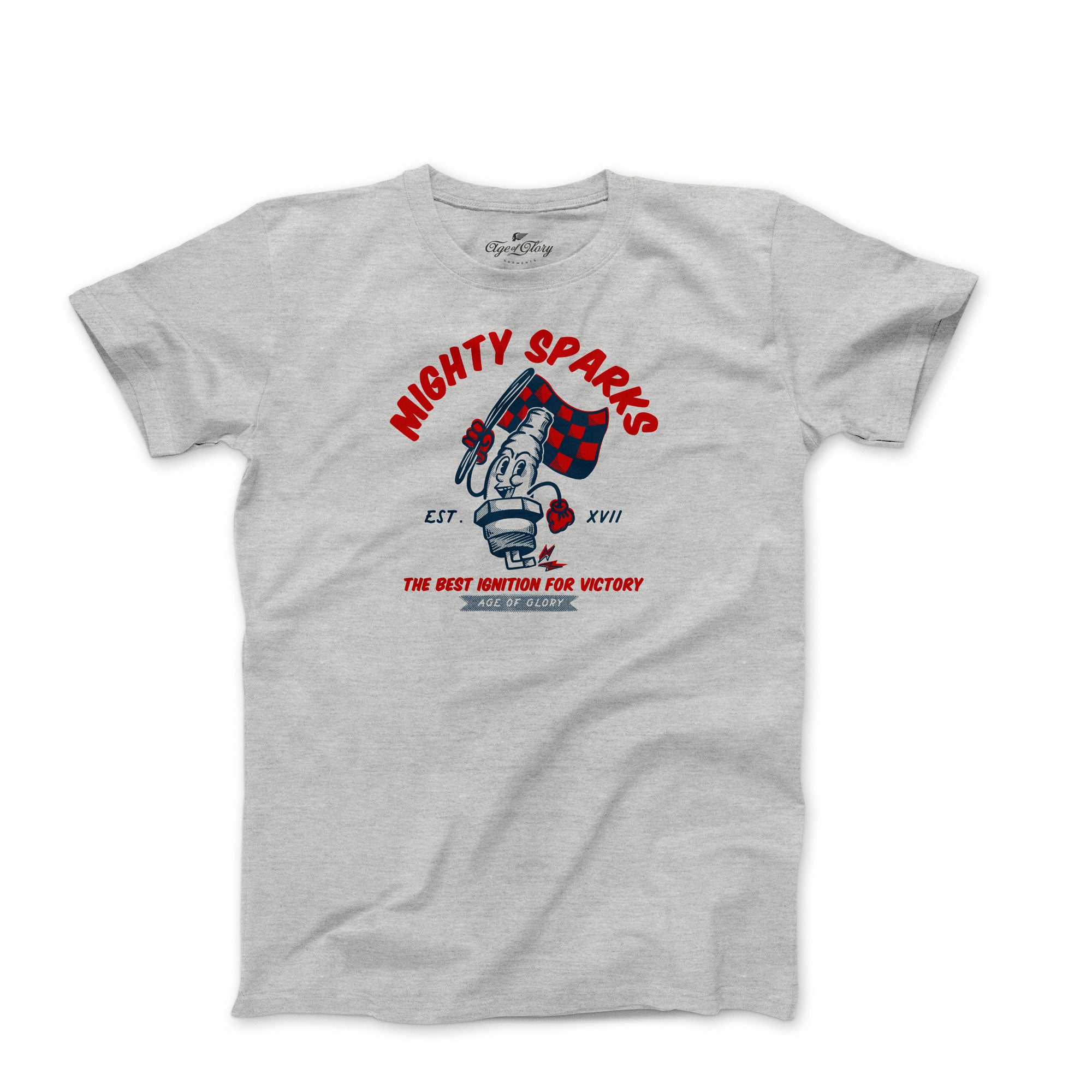 Age of Glory Might Sparks Heather Grey T'Shirt