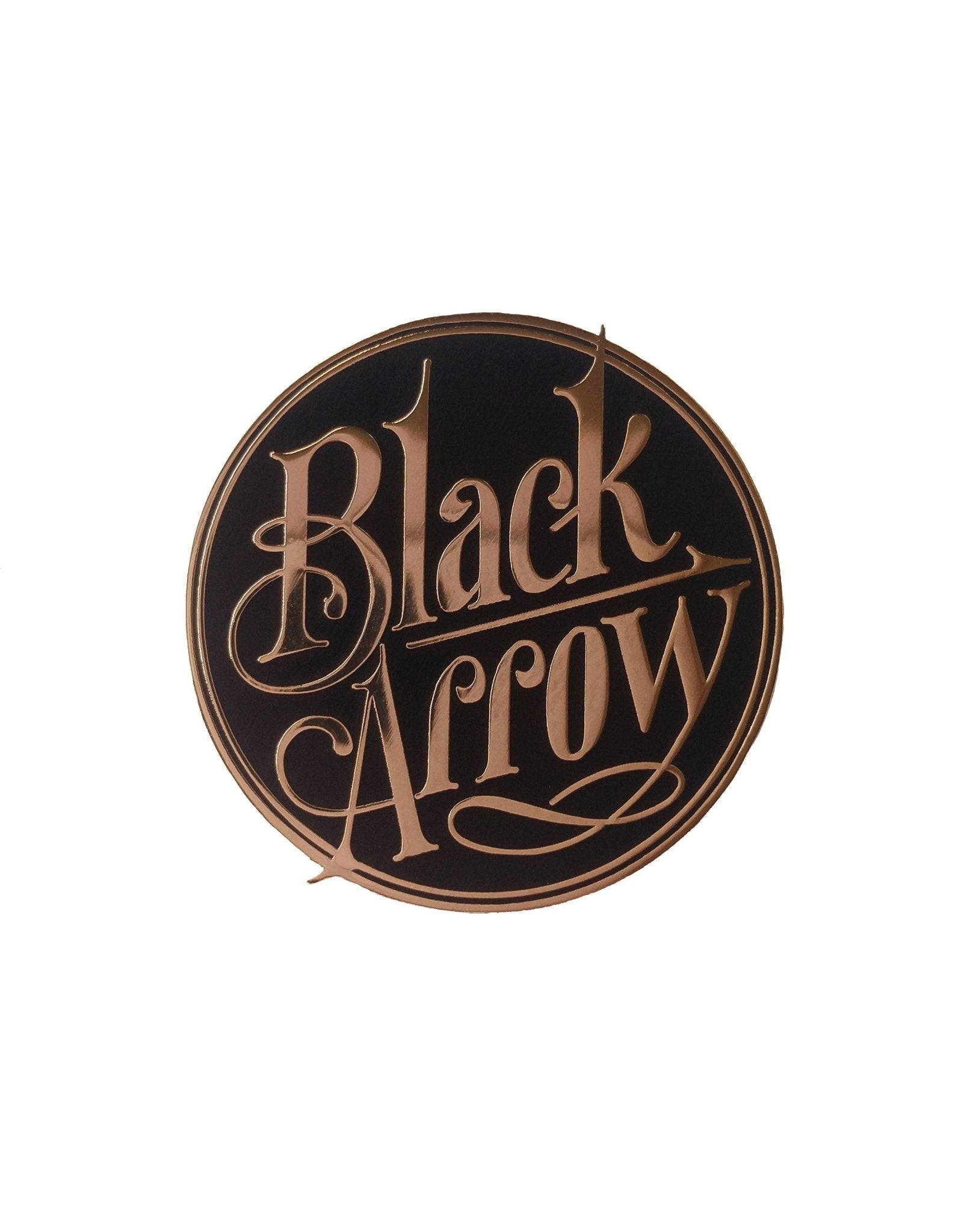 Black Arrow - Black Arrow BA Logo Pin - Accessories - Salt Flats Clothing