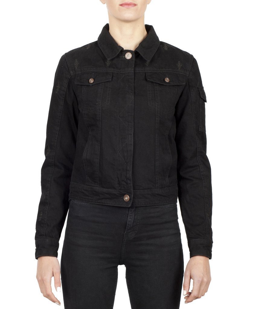 Black Arrow - Black Arrow Ladies Nowhere Bound Denim Jacket - Ladies Jackets - Salt Flats Clothing