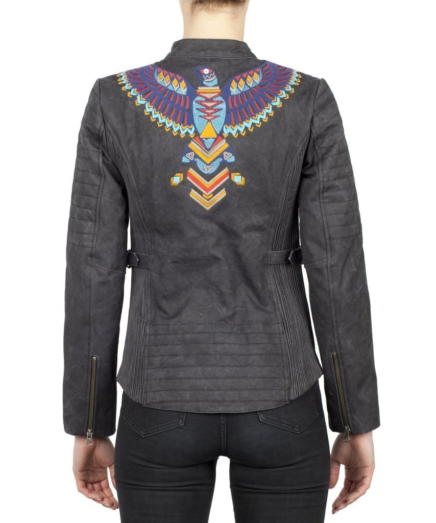 Black Arrow - Black Arrow Ladies Urban Tribe Waxed Cotton Jacket - Ladies Jackets - Salt Flats Clothing