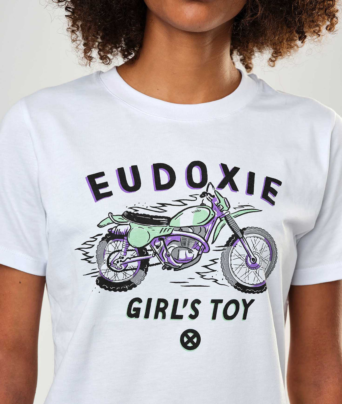 Eudoxie - Eudoxie Bianca White Unisex T'Shirt - T-Shirts - Salt Flats Clothing