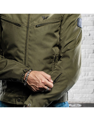 Holy Freedom Ever Military Green Men's Textile Jacket