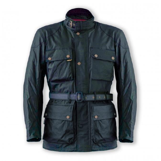 Garibaldi - Garibaldi Heritage 1972 Navy Wax Cotton look Mens Jacket CE EN17092 - Men's Jackets - Salt Flats Clothing