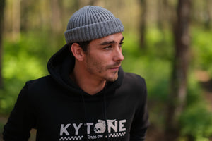 Kytone - Kytone Ben Grey Beanie - Caps - Salt Flats Clothing