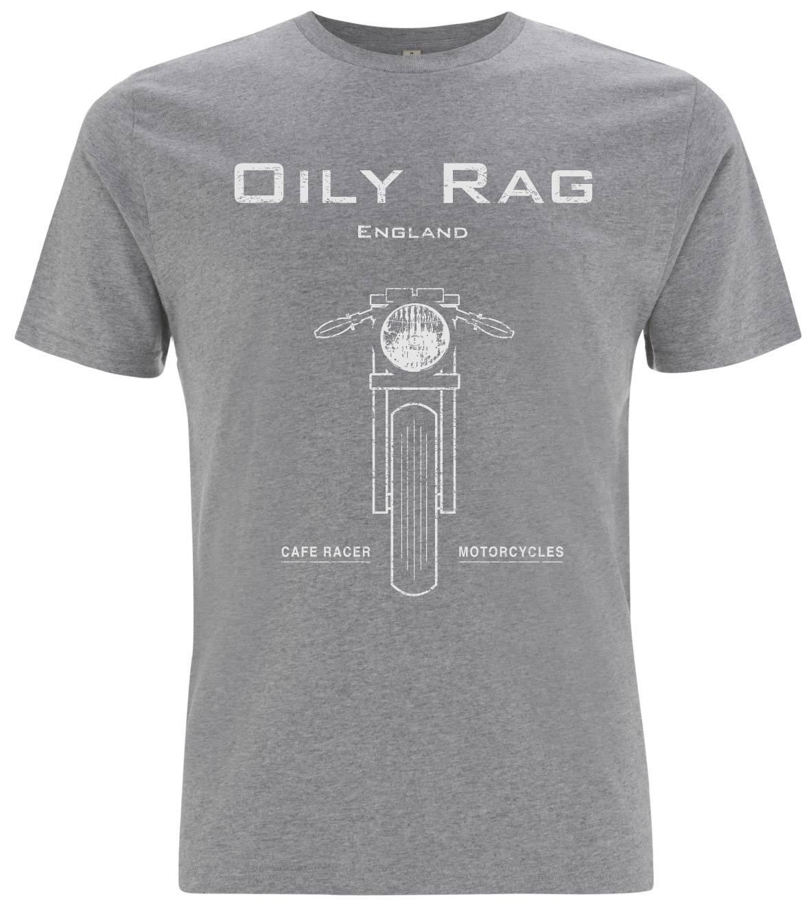 Oily Rag Clothing - Oily Rag Clothing Black Label Cafe Racer T'Shirt - T-Shirts - Salt Flats Clothing