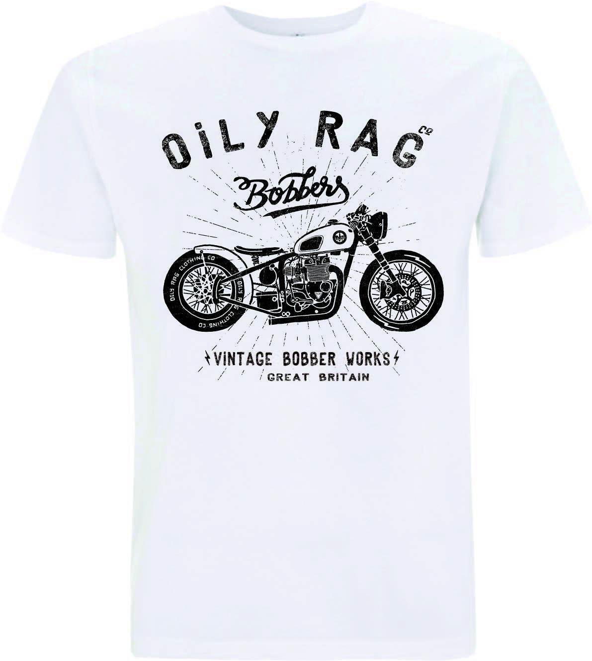 Oily Rag Clothing - Oily Rag Clothing Bobber Works T'Shirt - T-Shirts - Salt Flats Clothing