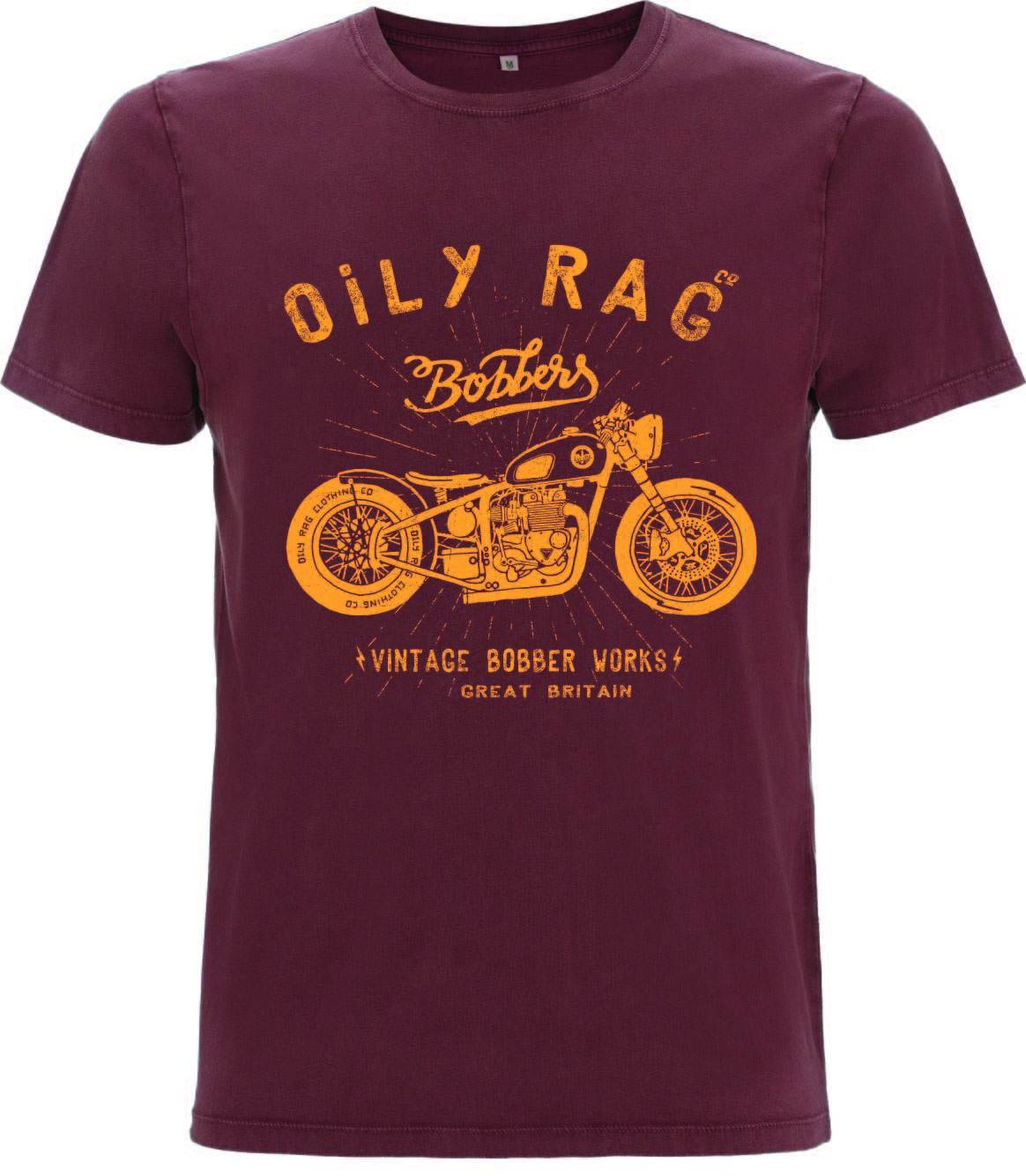 Oily Rag Clothing - Oily Rag Clothing Bobber Works T'Shirt - T-Shirts - Salt Flats Clothing