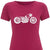Oily Rag Clothing - Oily Rag Clothing Ladies Bobber Bike T'Shirt in Pink - T-Shirts - Salt Flats Clothing