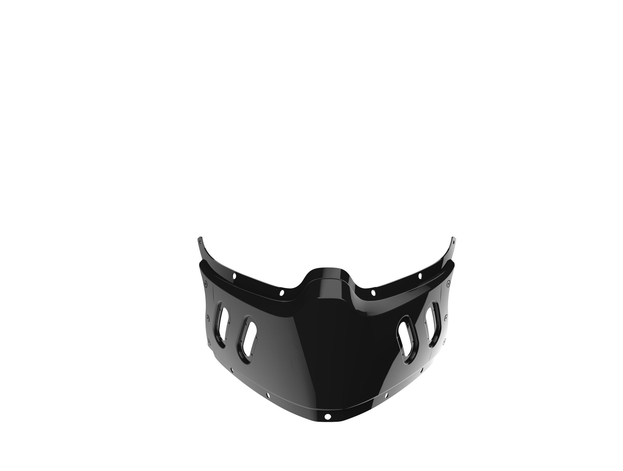 Qwart - Qwart Carbon Mask chin guard cover Accessory Kit for Phoenix Standard and Slick Helmets - Helmet Accessories - Salt Flats Clothing
