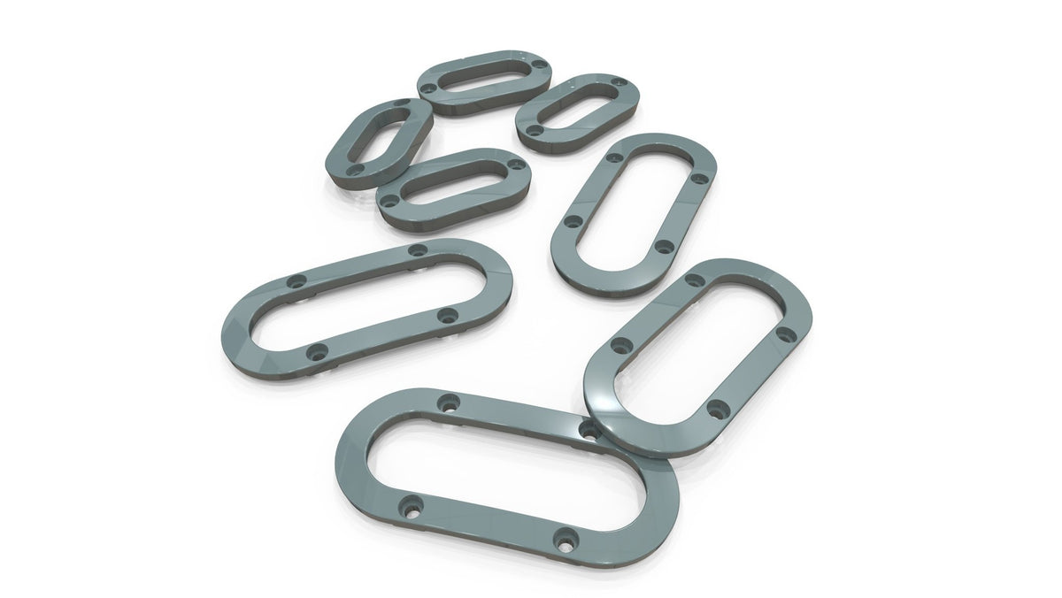 Qwart - Qwart Vent Accessory Kit for Phoenix Standard and Slick Helmets - Helmet Accessories - Salt Flats Clothing