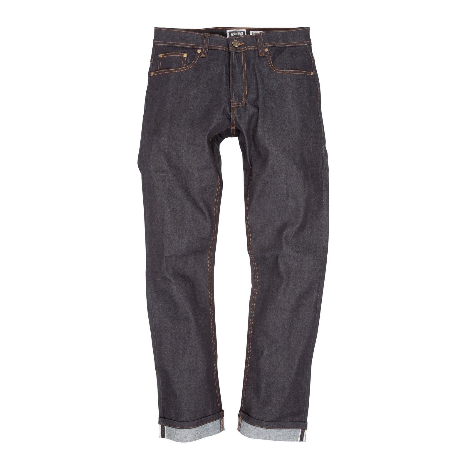Resurgence Gear Inc. - Resurgence Gear® 2020 Cafe Racer PEKEV Motorcycle Jeans - Raw - Men's Trousers - Salt Flats Clothing